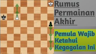 Trik Dan tips" Permainan Akhir Pion  memahami posisi ♟️