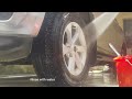 Wheel and wheelwell cleaning (no foam cannon used)