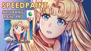 〖SPEEDPAINT〗Sailor Moon Redraw Challenge | Medibang Paint PRO
