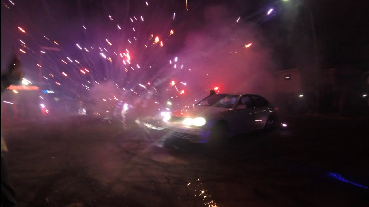 New Years Bay Area Sideshow (Go Pro POV) - YouTube