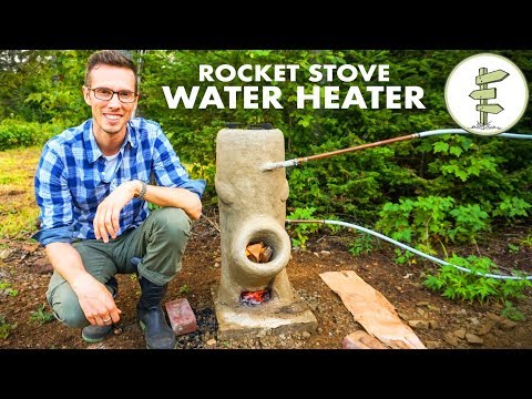 Video: Stove with water circuit for home heating