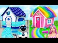 Robot Vs Barbie One Colored House Challenge By Multi DO Girls Robot Vs Barbie One Colored House Challenge By Multi DO Girls