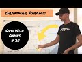 ESL games (GWG) # 25 Grammar Pyramid - No Prep