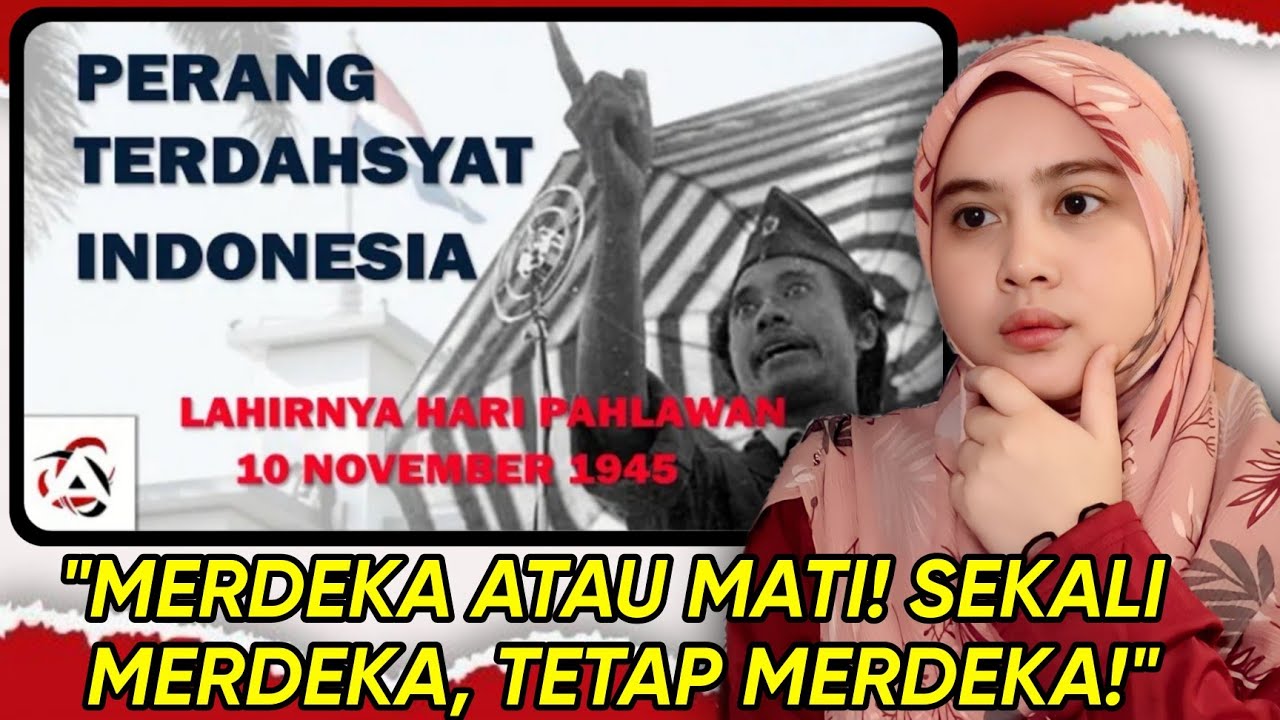 TERHARU‼️BEGINI KRONOLOGI LAHIRNYA HARI PAHLAWAN INDONESIA | 🇲🇾REACTION