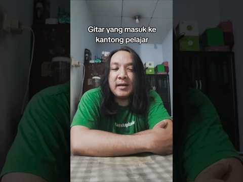 Gitar yang masuk ke kantong pelajar