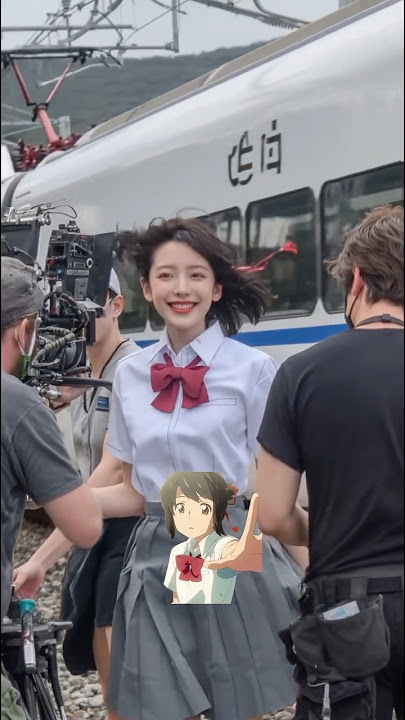 “Kimi no Na wa?” Live-action behind the scenes #kiminonawa  #yourname