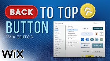 How to Add a Back to Top Button in Wix | Wix Tutorial (2025)