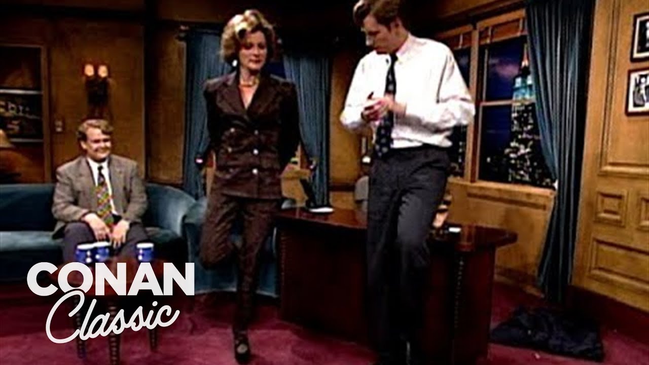 Download Kate Mulgrew & Conan Do An Irish Jig | Late Night with Conan O’Brien