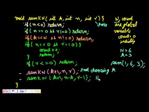 Programming Interview: Find number of ways to select k numbers from 1 ...