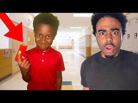 My Little Brother CANT Go To SCHOOL No More…