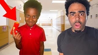 My Little Brother CANT Go To SCHOOL No More…