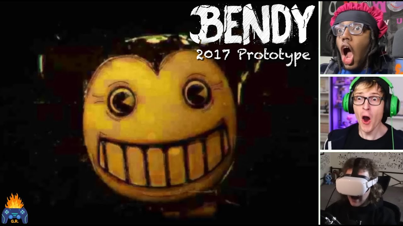 Gamers React to Jumpscare from Ollie | Bendy 2017 Prototype - YouTube