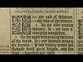 King james bible in 17th century pronunciation song of songs 2 sample