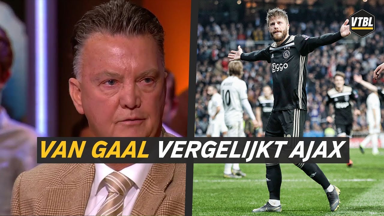 Van Gaal over het verschil tussen het Ajax uit 1995 en 2019 - YouTube