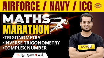 AIRFORCE/NAVY/ICG Maths Classes | AIRFORCE/NAVY/ICG Maths Marathon | Maths By Vivek Rai Sir Exampur