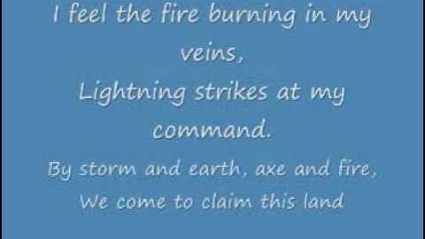 Warcraft 3 Storm,Earth and Fire Lyrics.wmv