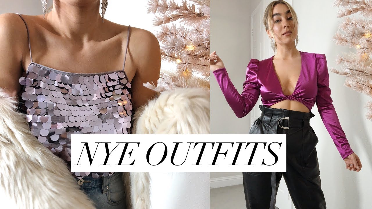NEW YEARS OUTFIT IDEAS! 2019 | Julia Havens
