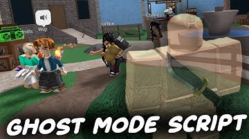 OP Ghost Mode Script/Hack - ROBLOX EXPLOITING