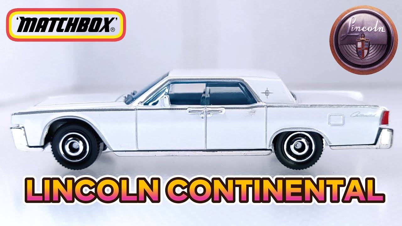 MATCHBOX 1964 LINCOLN CONTINENTAL 2025 SERIES N:85:125 UNBOXING