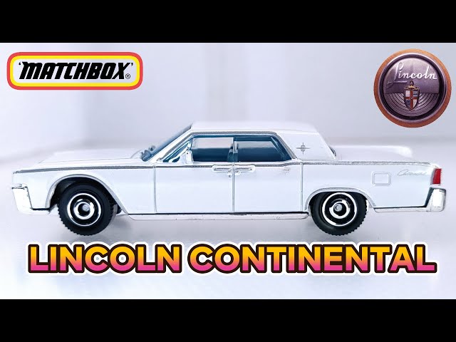 MATCHBOX 1964 LINCOLN CONTINENTAL 2025 SERIES N:85:125 UNBOXING