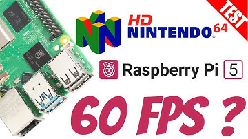 TEST RASPBERRY PI 5 : NINTENDO 64 (en 1080p) à 60FPS ?! | RECALBOX TESTS