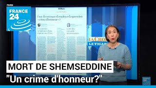 Mort de Shemseddine à Viry-Chatillon: 