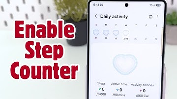 Samsung Galaxy S25 Ultra - Easy Guide to Activate Step Counter Using Samsung Health