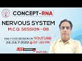 Nervous system  mcq session  07  conceptrna  ram sir