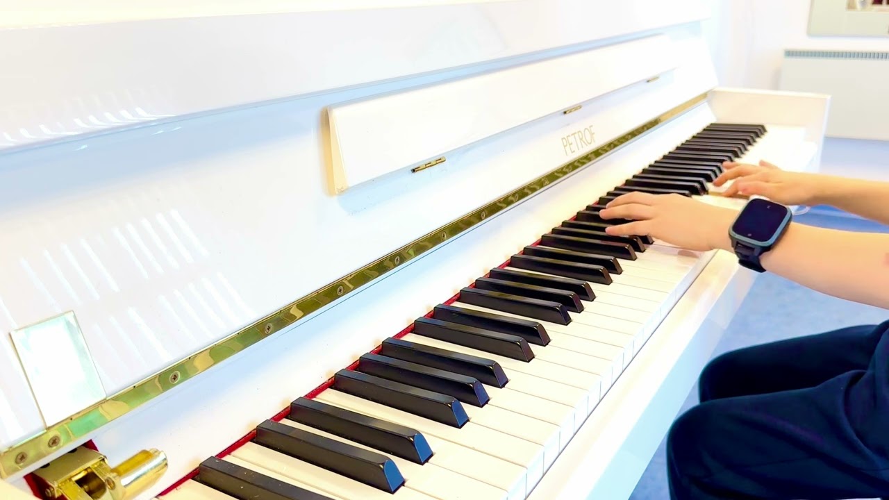 Carl Gurlitti etüüdi a moll mängib Ruben.