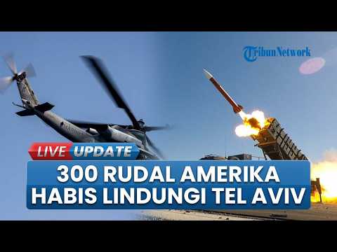 Tel Aviv Struck by Iranian Ballistic Missiles, US Reportedly Loses 300 Interceptor Missiles in Op...