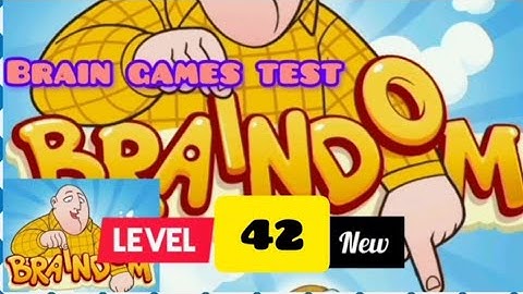 #Braindom : Brain Games test:new #Level42 #The dog is barking calm it down