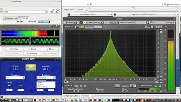QRQ CW over iLBC (internet Low Bitrate Codec) using LINPHONE