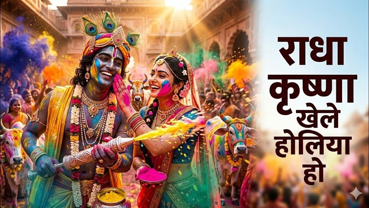 धमाकेदार होली गीत || राधा कृष्ण खेले होलिया || #होलीसुपरहिटगाने #होली  @NirajGee