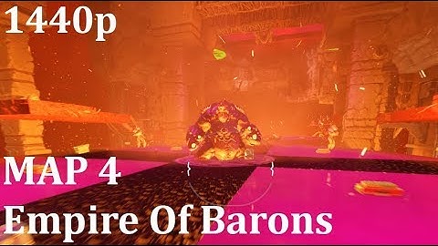 Doom SnapMap - MAP 4: Empire Of Barons - 1440p