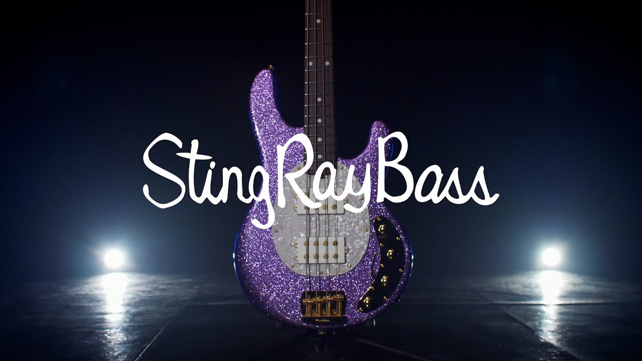 Ernie Ball Music Man Minute: StingRay Special Amethyst Sparkle (ft