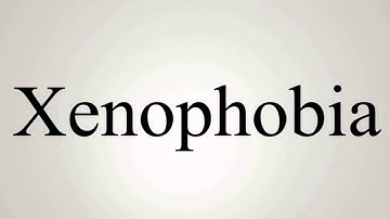 Xenophobia Definition 2016