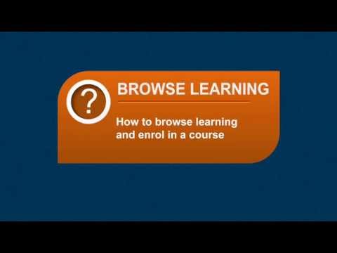 Janison CLS Help 4 - Browse learning