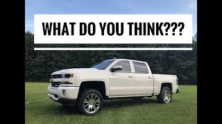 High country wheels on the Silverado