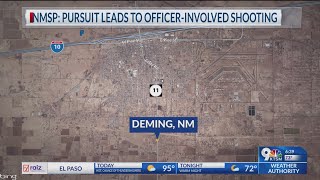 NMSP Pursuit leads to officer-involved shooting in Deming