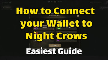 Night Crows How to Connect Your Wallet - Easiest Guide