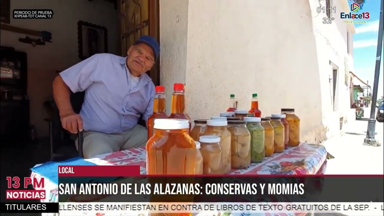 San Antonio de las Alazanas: Conservas y momias