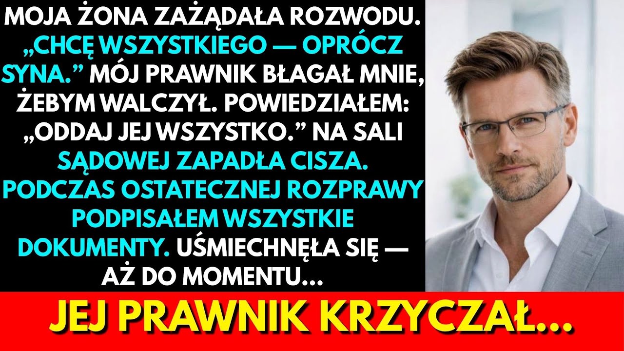 Żona Chciała Wszystkiego Podczas Rozwodu — Poza Naszym Synem | Rodzinna Zemsta
