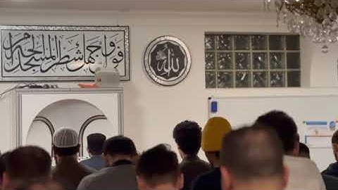 من صلاة التراويح أواخر سورة غافر الليلة 23 مسجد الإخلاص ألمانيا شتوتغارت