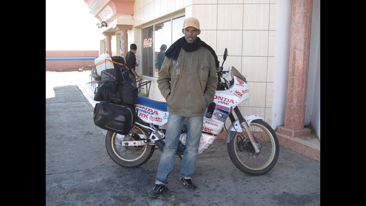 [Slow TV] Motorcycle Ride - Morocco - Western Sahara - On the way to Dakhla