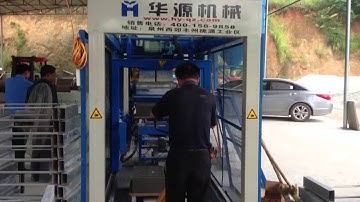 QT6-15 Full Automatic Hollow Block Making Machine