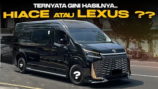 VIP UPGRADE SPECIALIST !! HIACE  BLACK LEXUS MAJESTY !!  