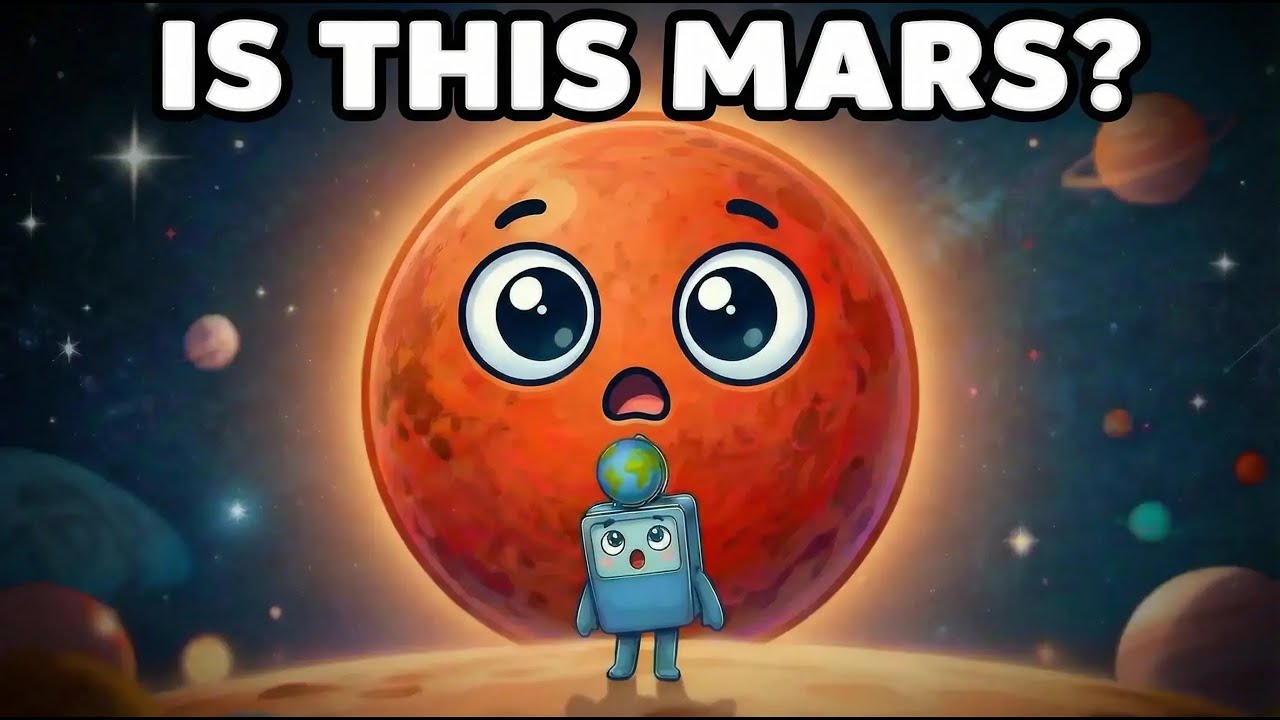 The Red Planet Song 🔴🚀 | Fun Mars Song for Kids | Space Music