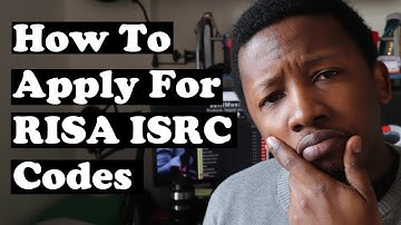 How To Apply for ISRC codes with RISA (Online Portal Tutorial)