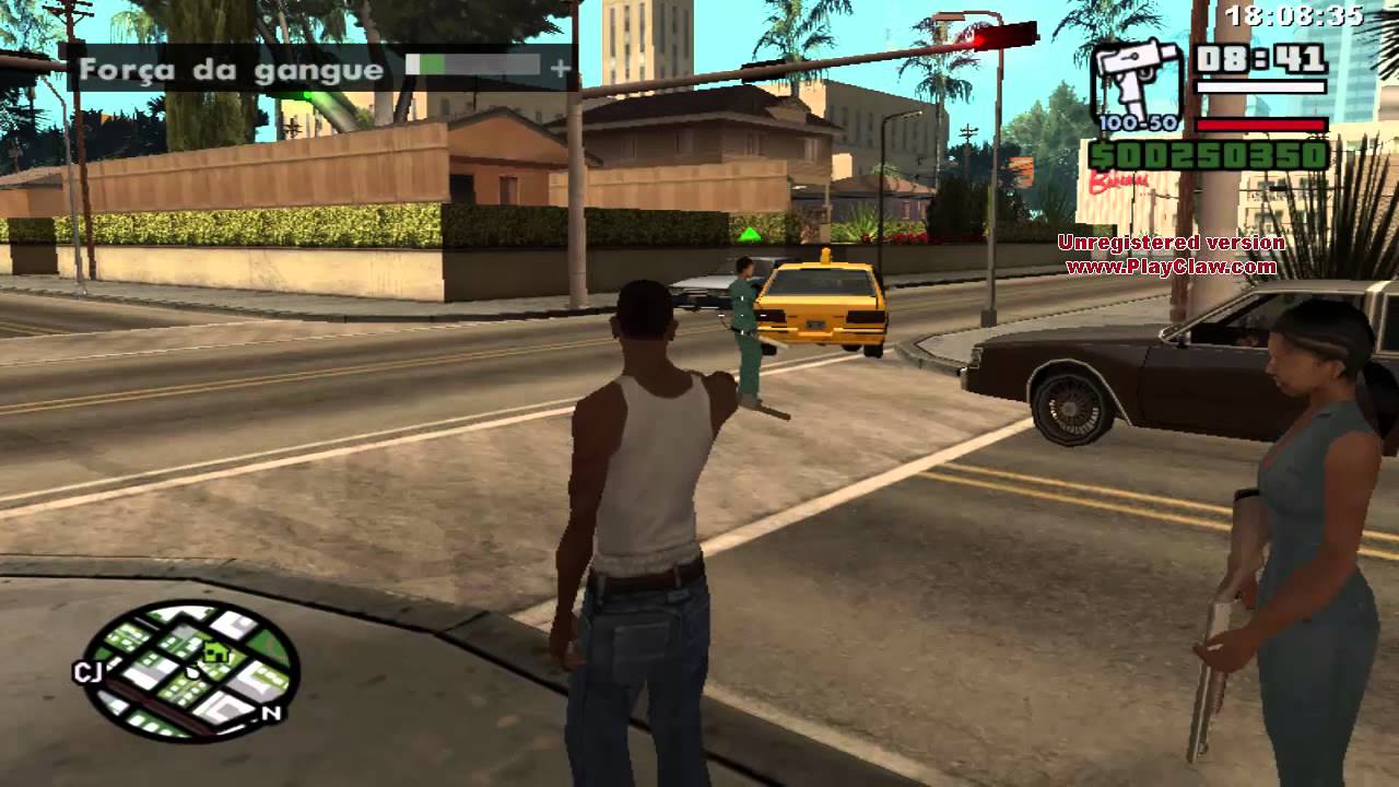 Como recrutar.qualquer um no gta san andreas de ps2 