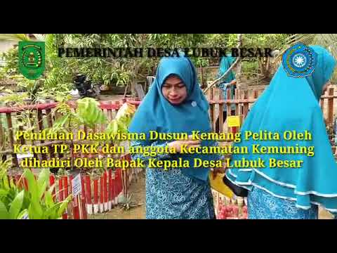Kegiatan Pembinaan Administrasi Sekaligus Penilaian Toga Dasawisma Di Desa Lubuk Besar